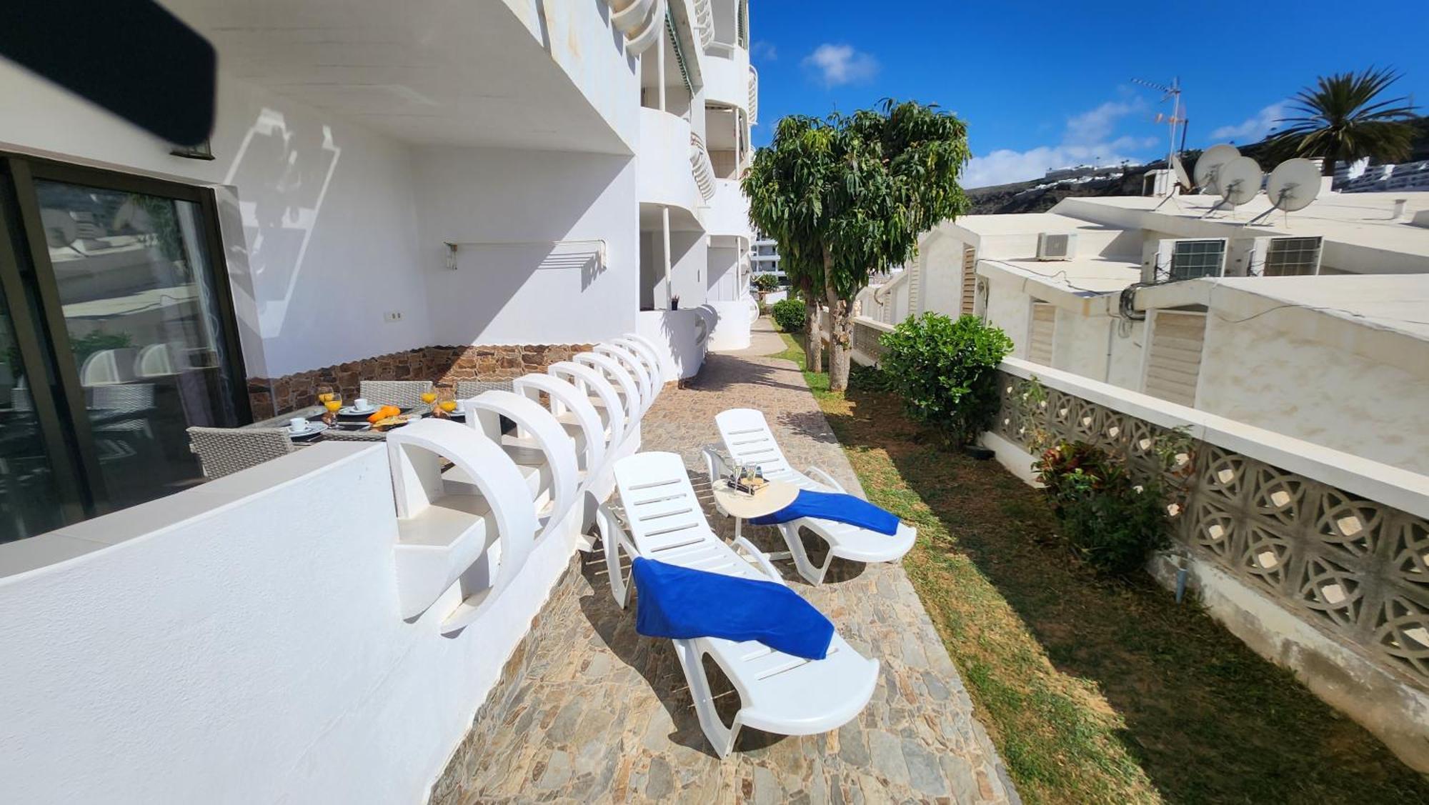 Modern Ground Floor Apartment , A Few Steps From The Beach Mogán Exterior photo