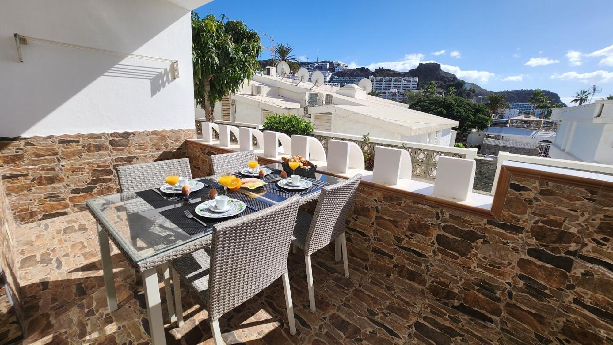 Modern Ground Floor Apartment , A Few Steps From The Beach Mogán Exterior photo