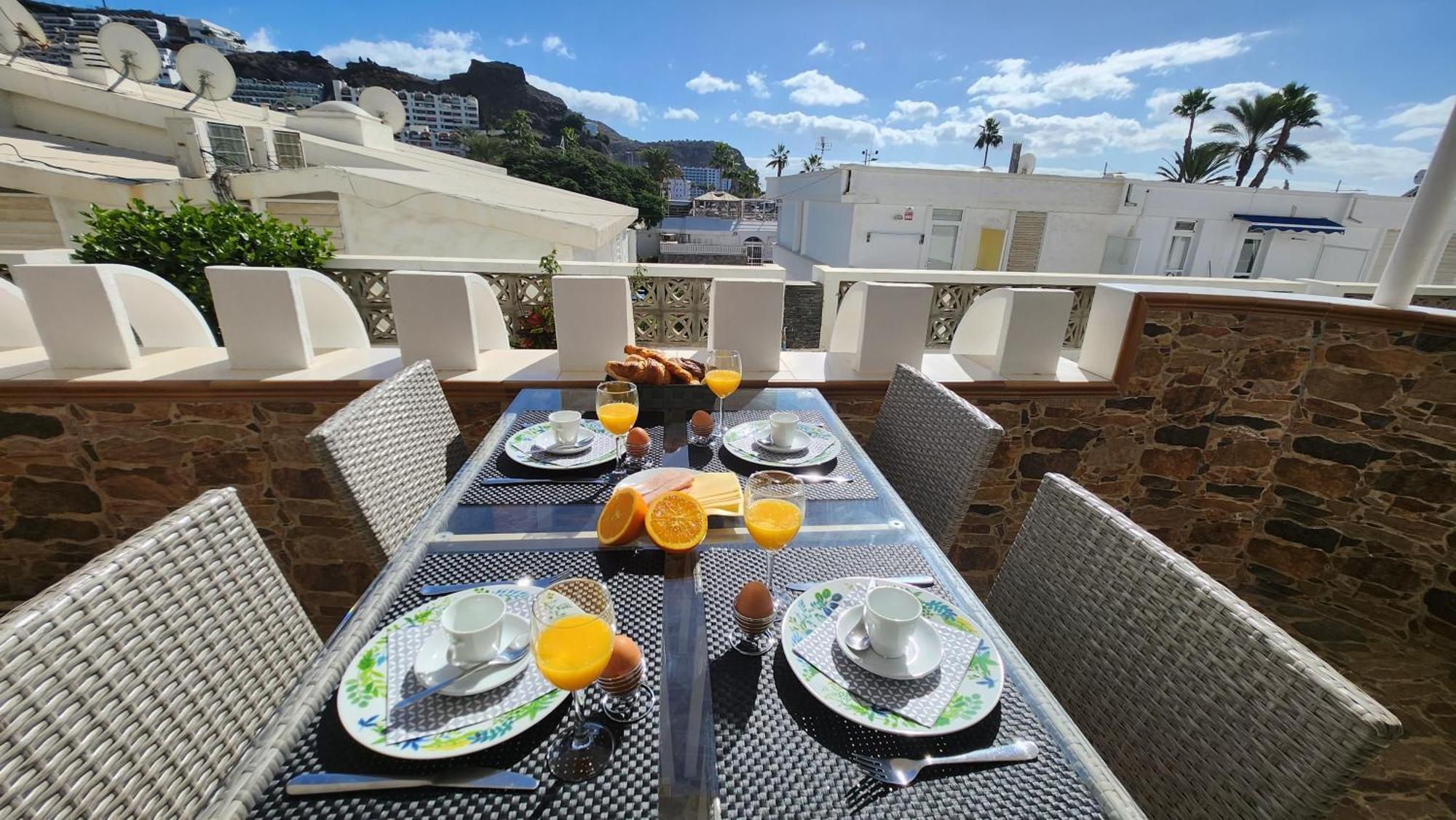 Modern Ground Floor Apartment , A Few Steps From The Beach Mogán Exterior photo