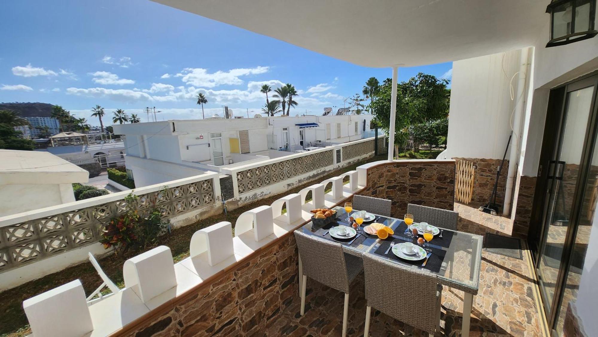 Modern Ground Floor Apartment , A Few Steps From The Beach Mogán Exterior photo